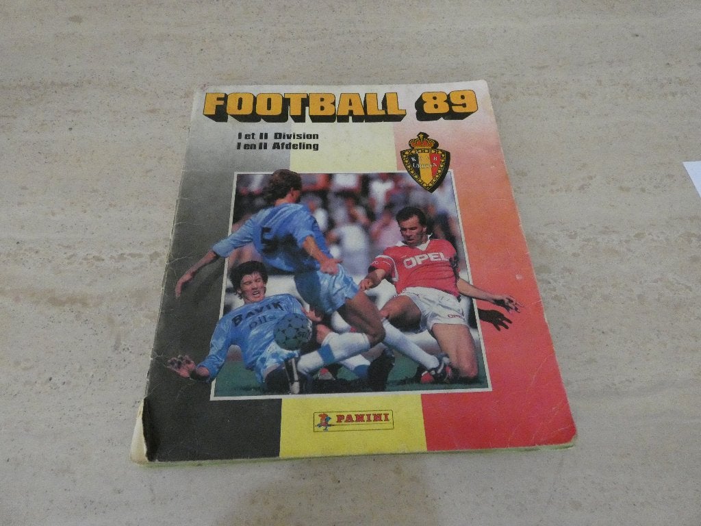 panini football 89, Ophalen, Gebruikt