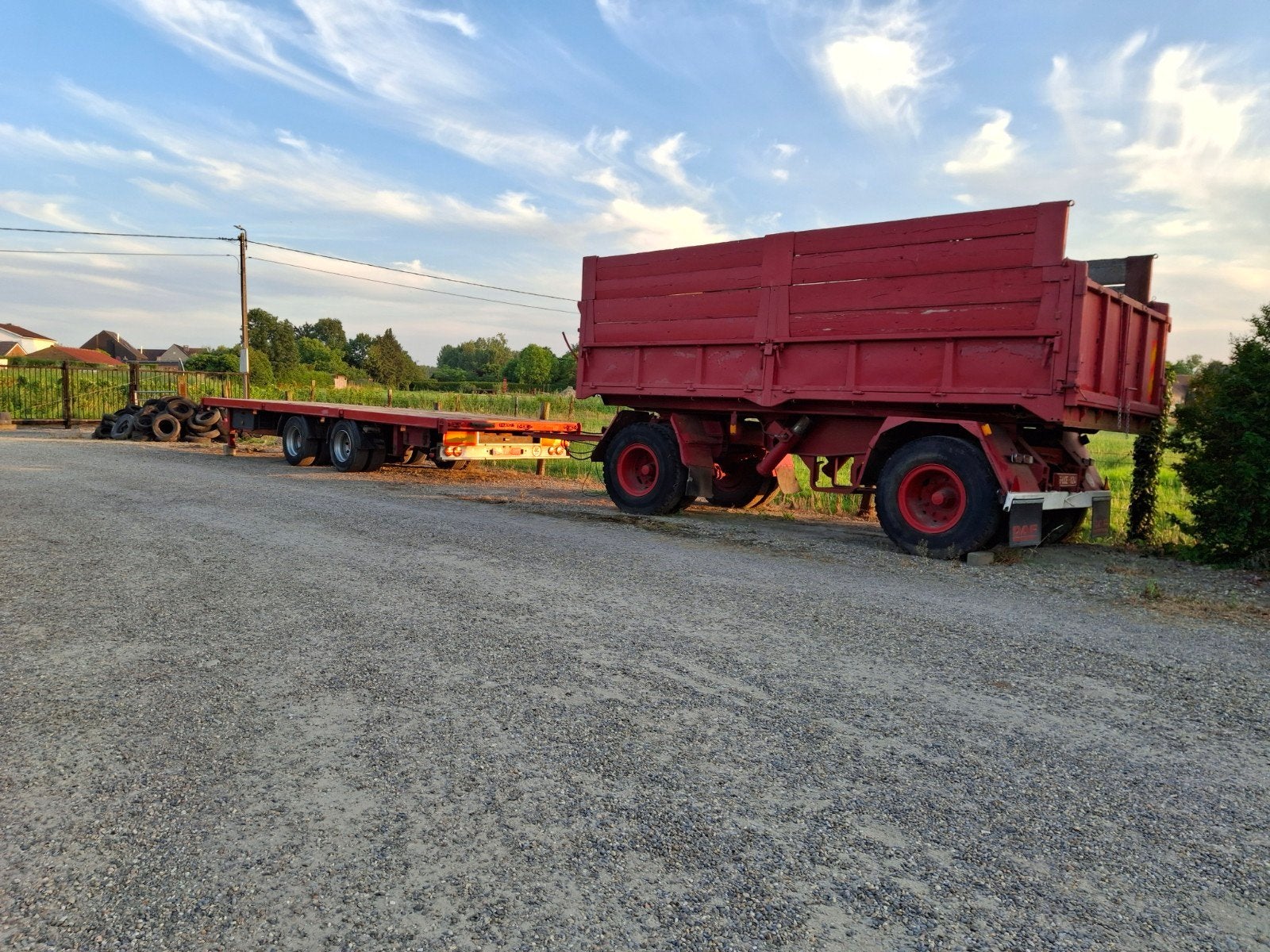 Stro en kipwagen, Articles professionnels, Agriculture | Outils, Enlèvement