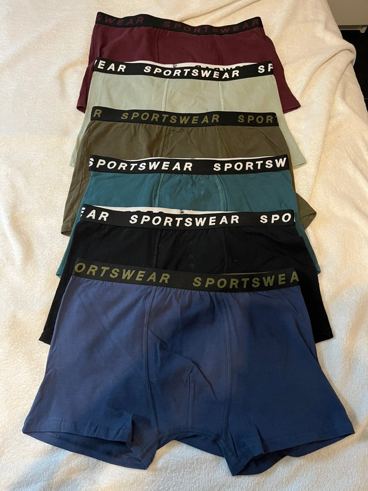 6 heren onderbroeken maat L, Ophalen, Rood, Boxer