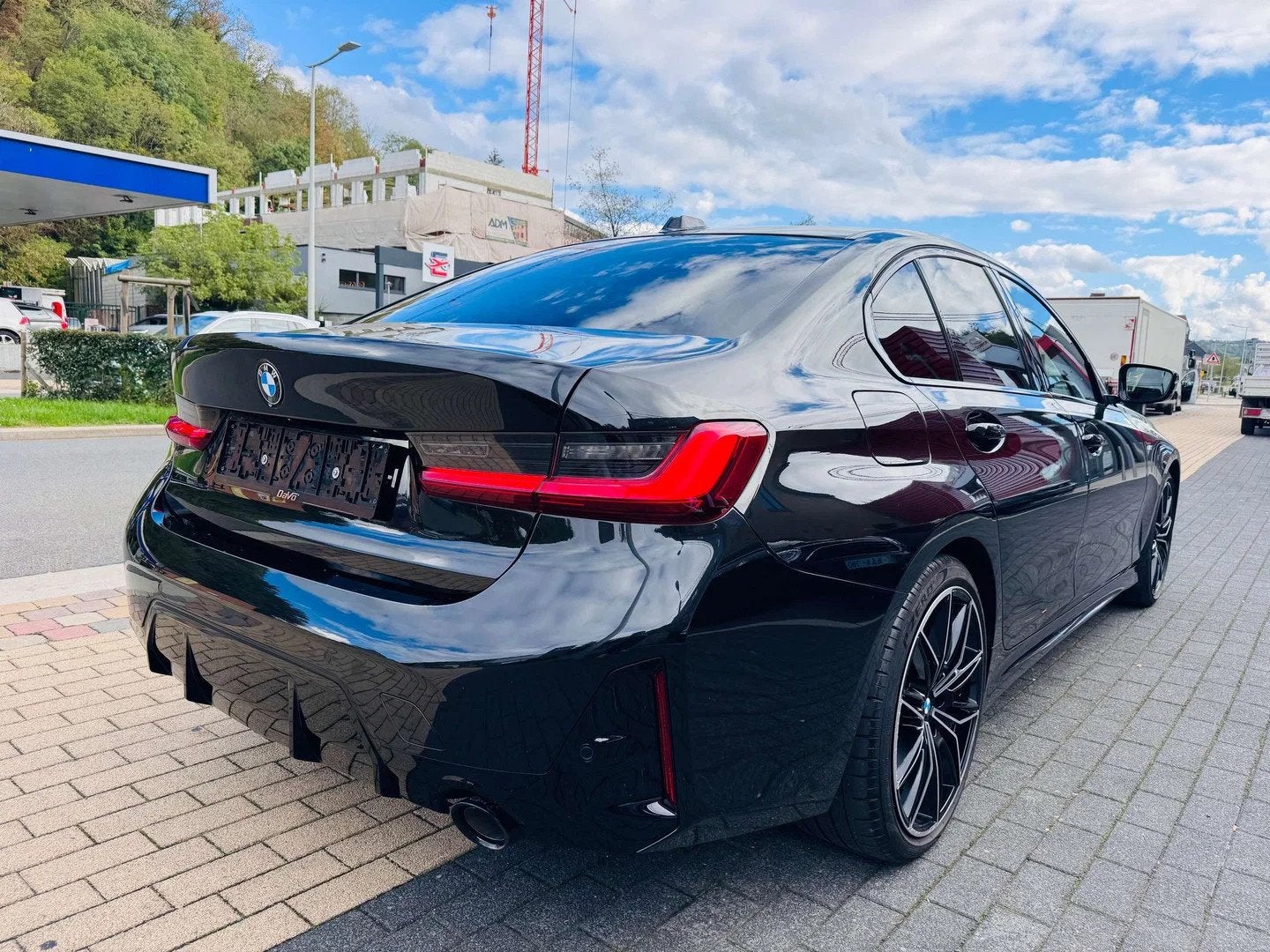 BMW 3 Serie 316 PACK-M - 11/2022 MODELE FACELIFT 2023, Achat, 4 portes, Noir, Automatique