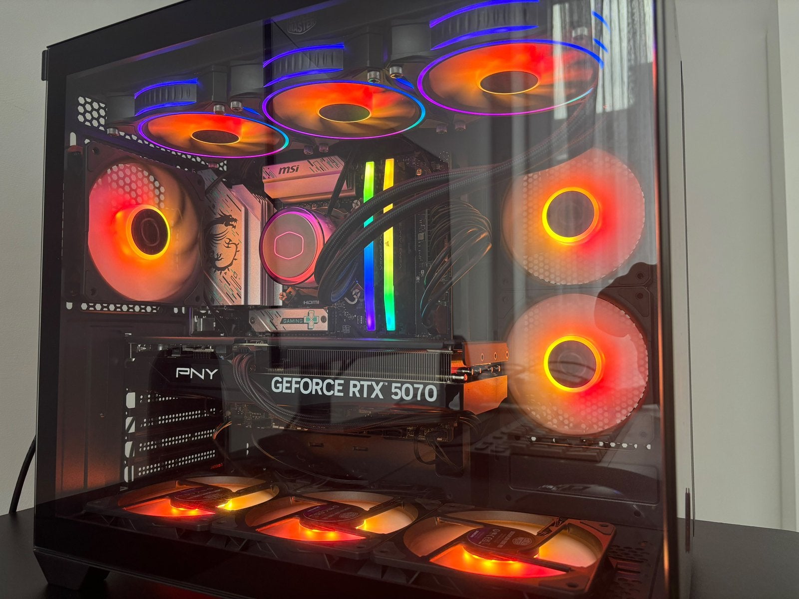 Pc gamer Rtx 5070, Informatique & Logiciels, Enlèvement, Comme neuf, Gaming