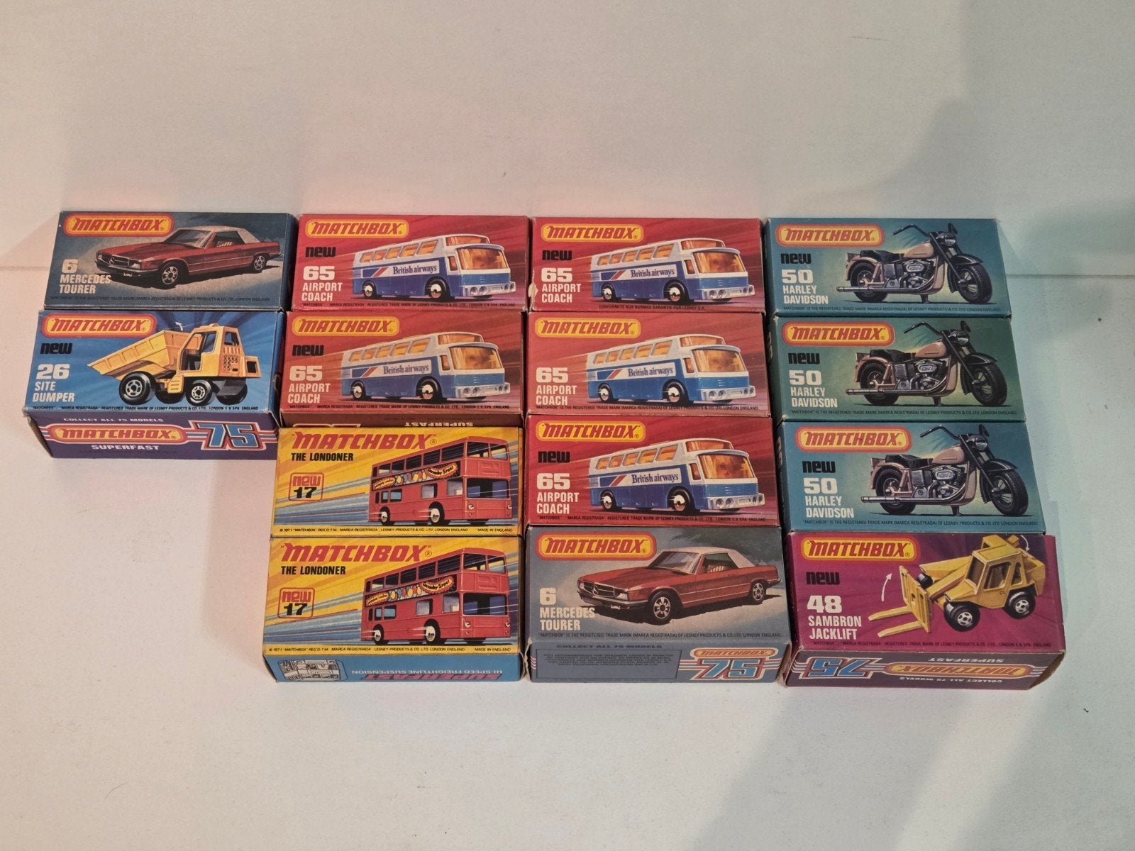 Matchbox kavel met 14 modellen, Hobby & Loisirs créatifs, Enlèvement ou Envoi, Comme neuf, Voiture, Matchbox