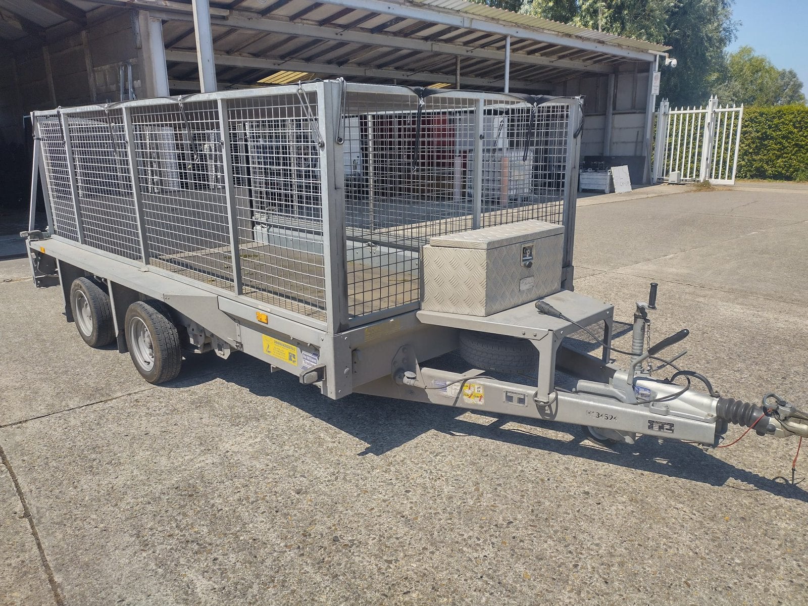 Ifor Williams GX 126 machinetransporter, Auto diversen, Ophalen of Verzenden, Zo goed als nieuw