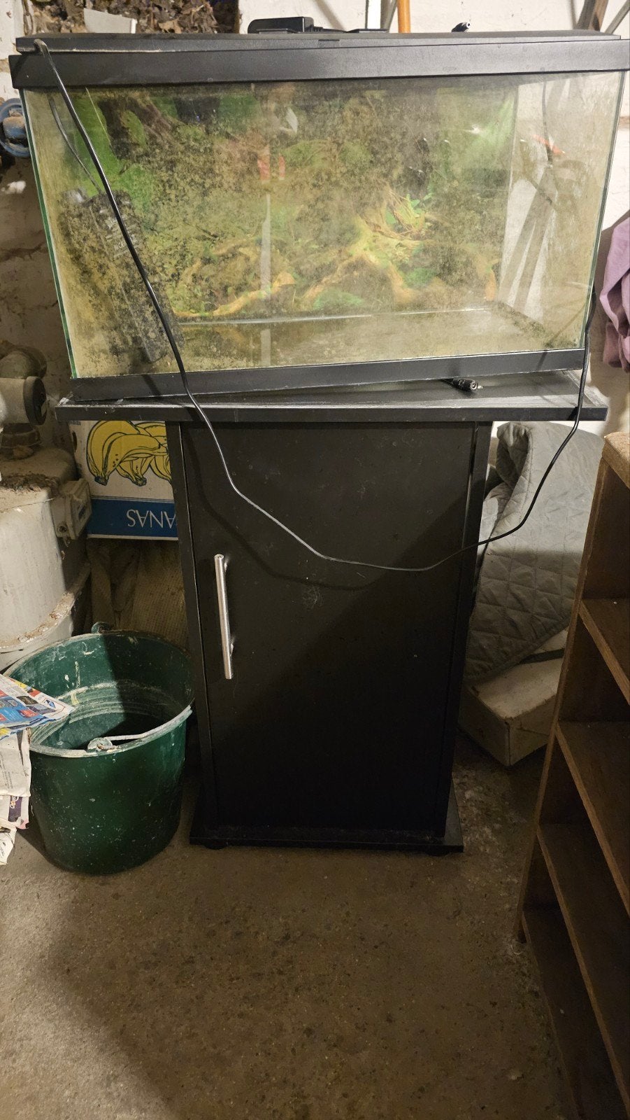 aquarium 60litre + meuble, Dieren en Toebehoren, Vissen | Aquaria en Toebehoren, Ophalen, Gebruikt, Sera