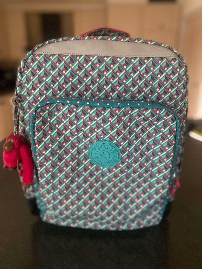 Kipling rugzak College up / boekentas, Enlèvement ou Envoi, Comme neuf, Autres couleurs, Sac à dos