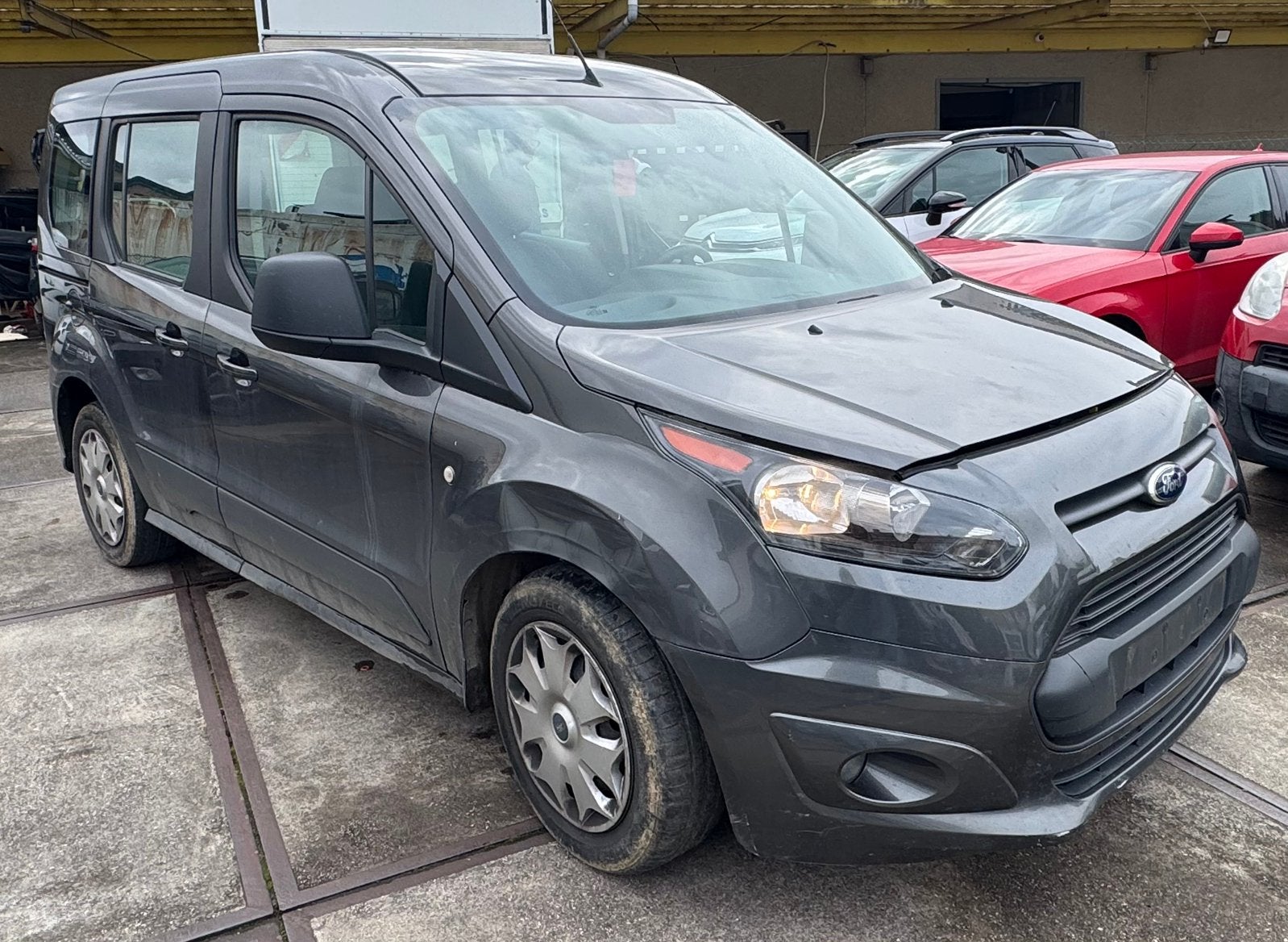Ford Tourneo Connect 1.0 EcoBoost // Moteur cassé, Autos, Ford, Argent ou Gris, Achat, 998 cm³, Euro 6