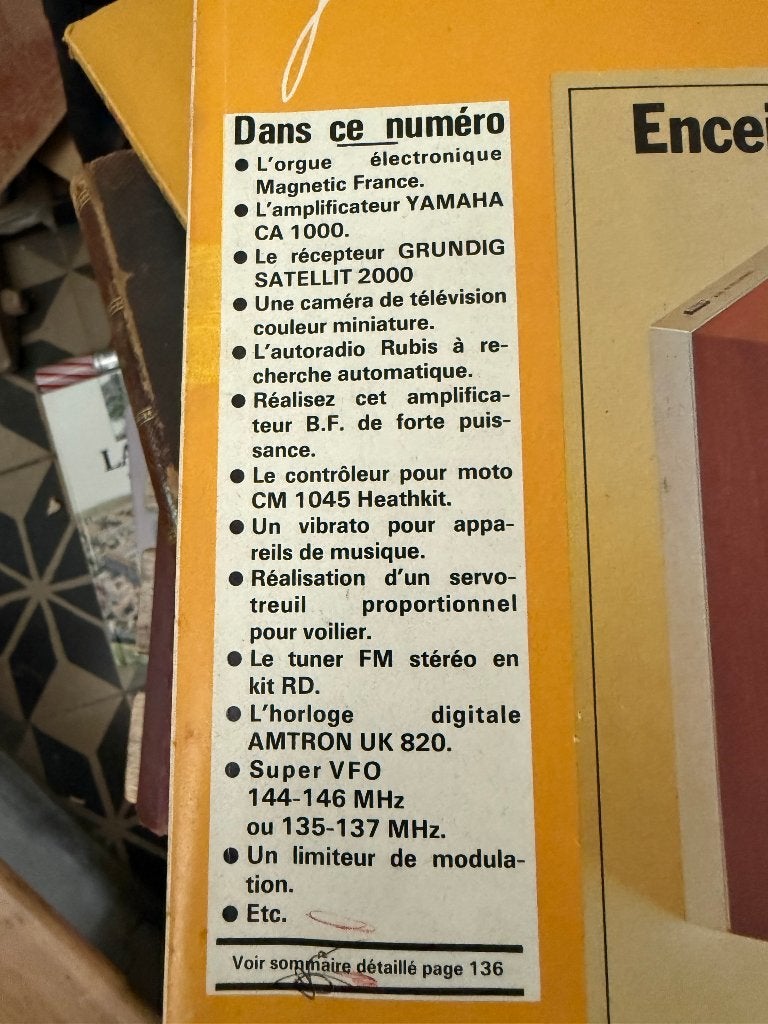 „De luidspreker, 1974. Bewegingsfeedback van Philips..., Verzenden