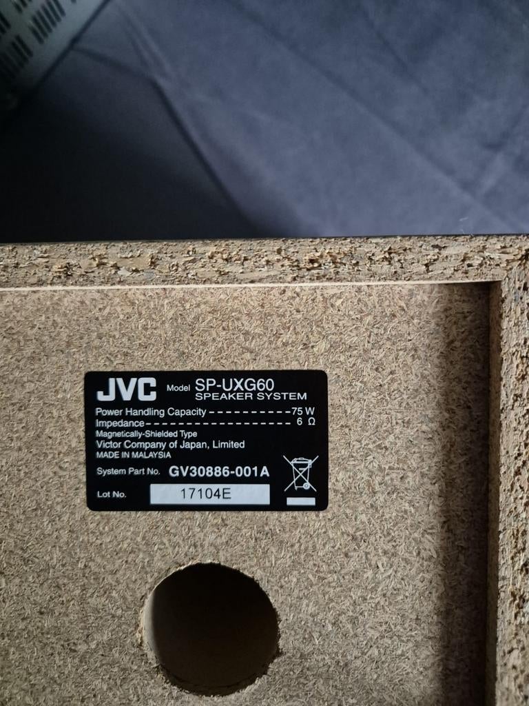 Stereo JVC, Ophalen