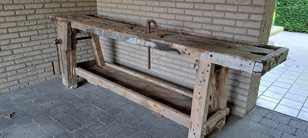 Ancien établi, Enlèvement, Utilisé, 170 cm ou plus, Étau