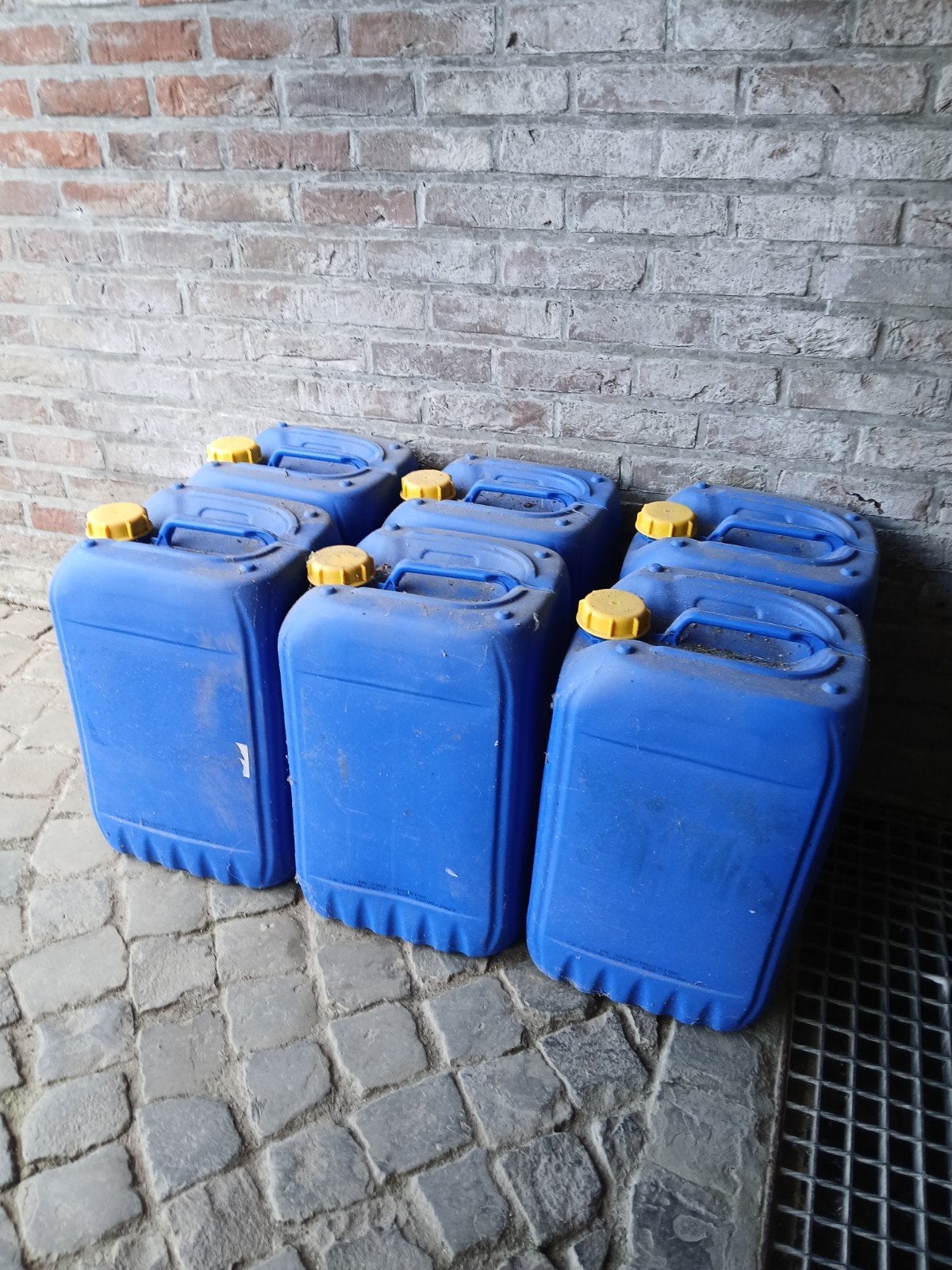 Jerrycans 25 liter, Ophalen, Gebruikt