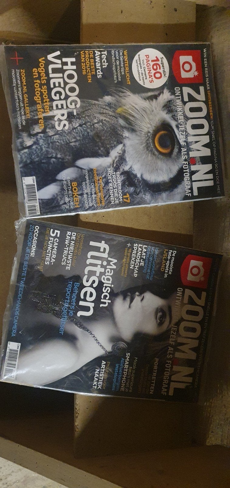 magazines de photographie zoom, Livres, Journaux & Revues, Enlèvement, Comme neuf, Science et Nature