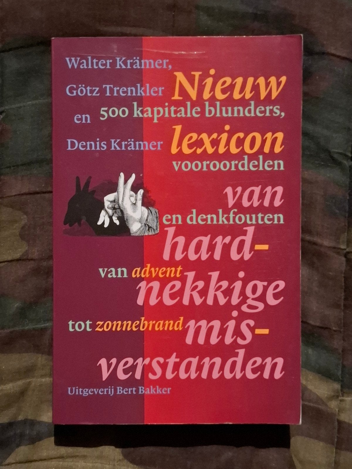 W. Kramer - Nieuw lexicon van hardnekkige misverstanden, Ophalen of Verzenden, W. Kramer; G. Trenkler; D. Kramer