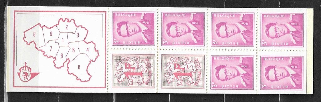België OPC B2 Postzegelboekje **, Postzegels en Munten, Ophalen of Verzenden, Postfris, Postfris