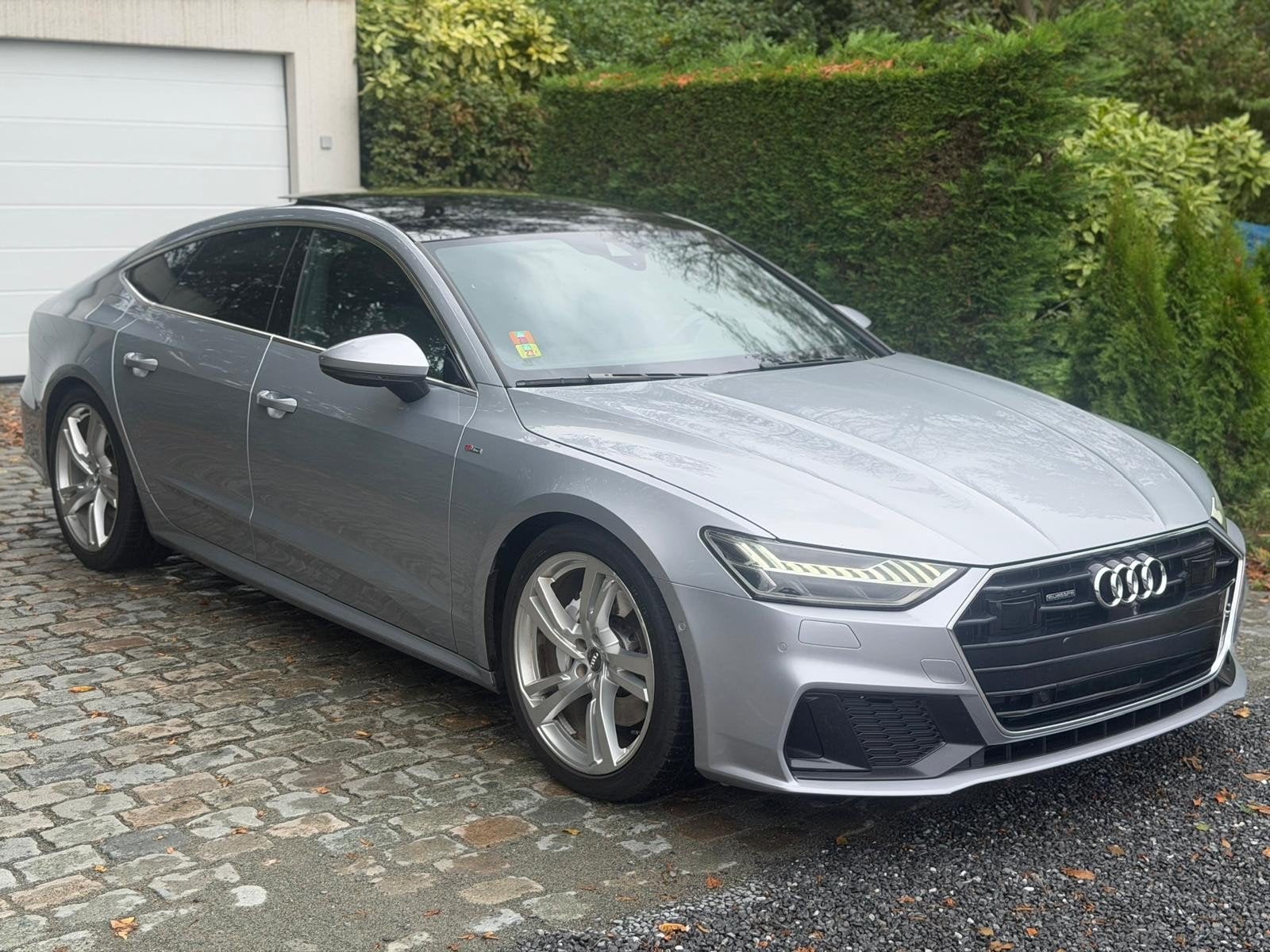 AUDI A7 3.0TDI V6 AUTOMATIQUE 12/2018 224 000 KM AVEC CONTRÔ, Argent ou Gris, Achat, Euro 6, Noir