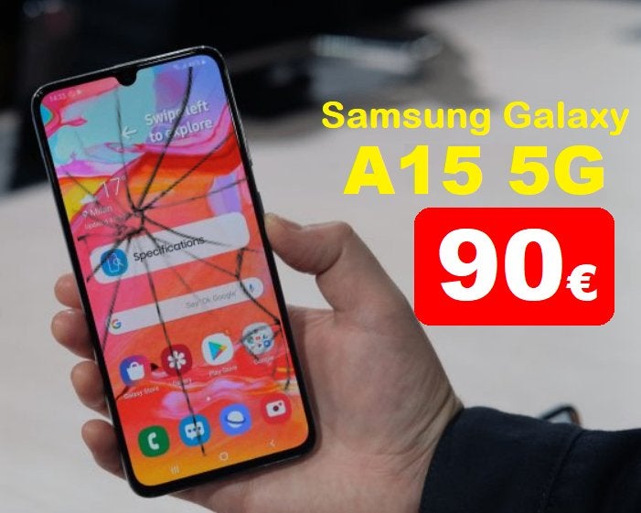 Réparation écran Samsung Galaxy A15 5G pas cher Garantie, Enlèvement, Samsung