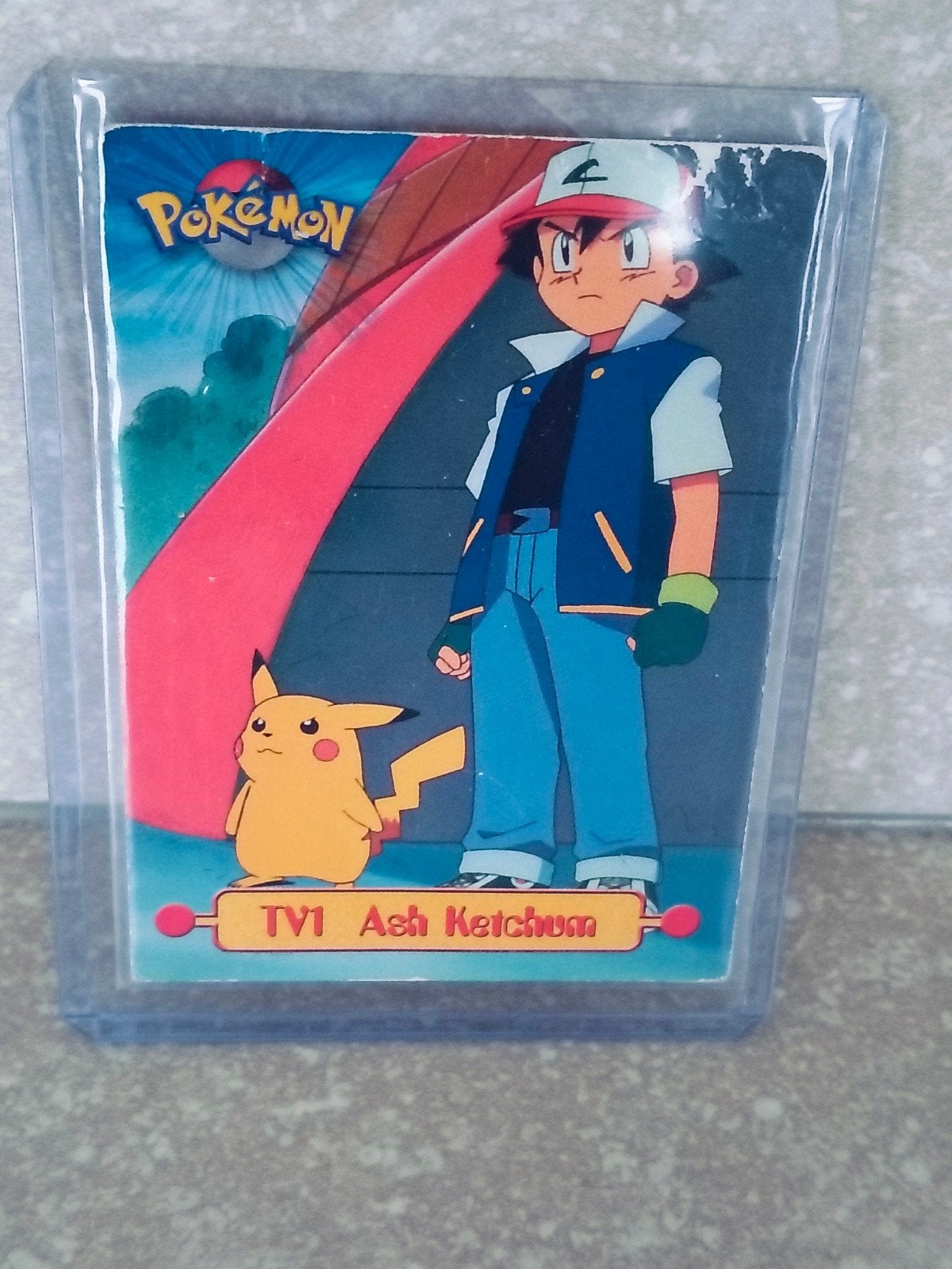 Topps Pokemon 1999 TV1 ash ketchum, Enlèvement ou Envoi