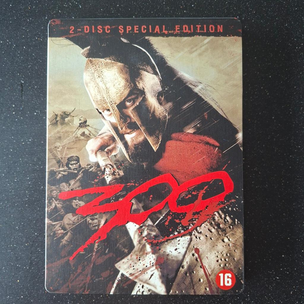 300 special edition metal case, Cd's en Dvd's, Vanaf 16 jaar, Ophalen of Verzenden, Zo goed als nieuw, Actie en Avontuur