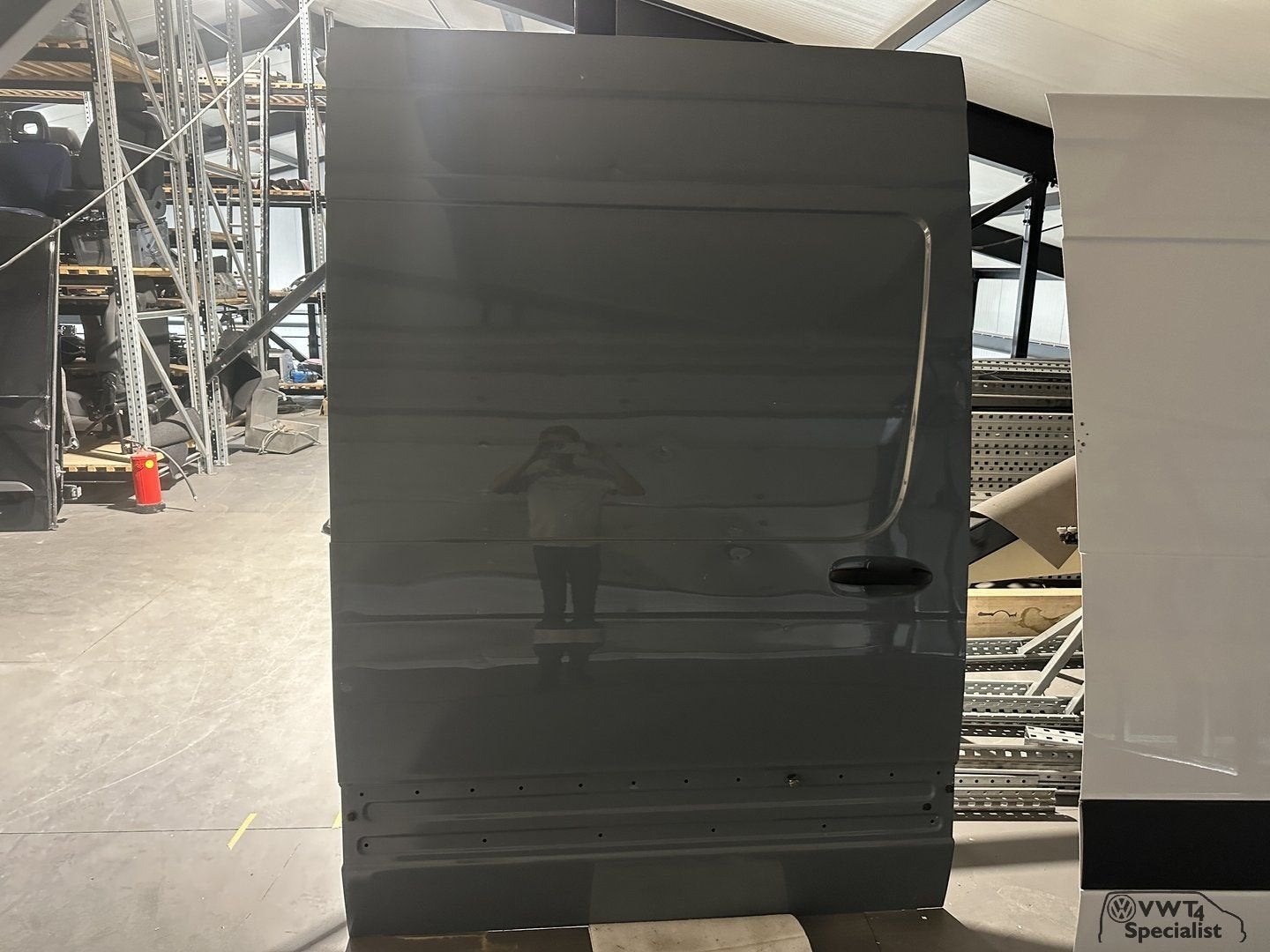 Mercedes Sprinter W907 2019-2024 schuifdeur grijs, Auto-onderdelen, Gebruikt, -, Deur, Rechts