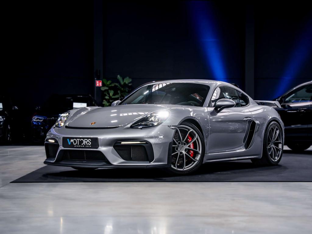 Porsche 718 Cayman GT4 Clubsport 4.0 PDK - GT Silver - PDLS+, Auto's, Automaat, 1780 kg, Gebruikt, Bedrijf