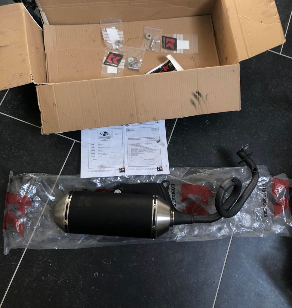 Piaggio zip Uitlaat Turbokit G-Max, Ophalen of Verzenden, Nieuw, Uitlaat, Piaggio