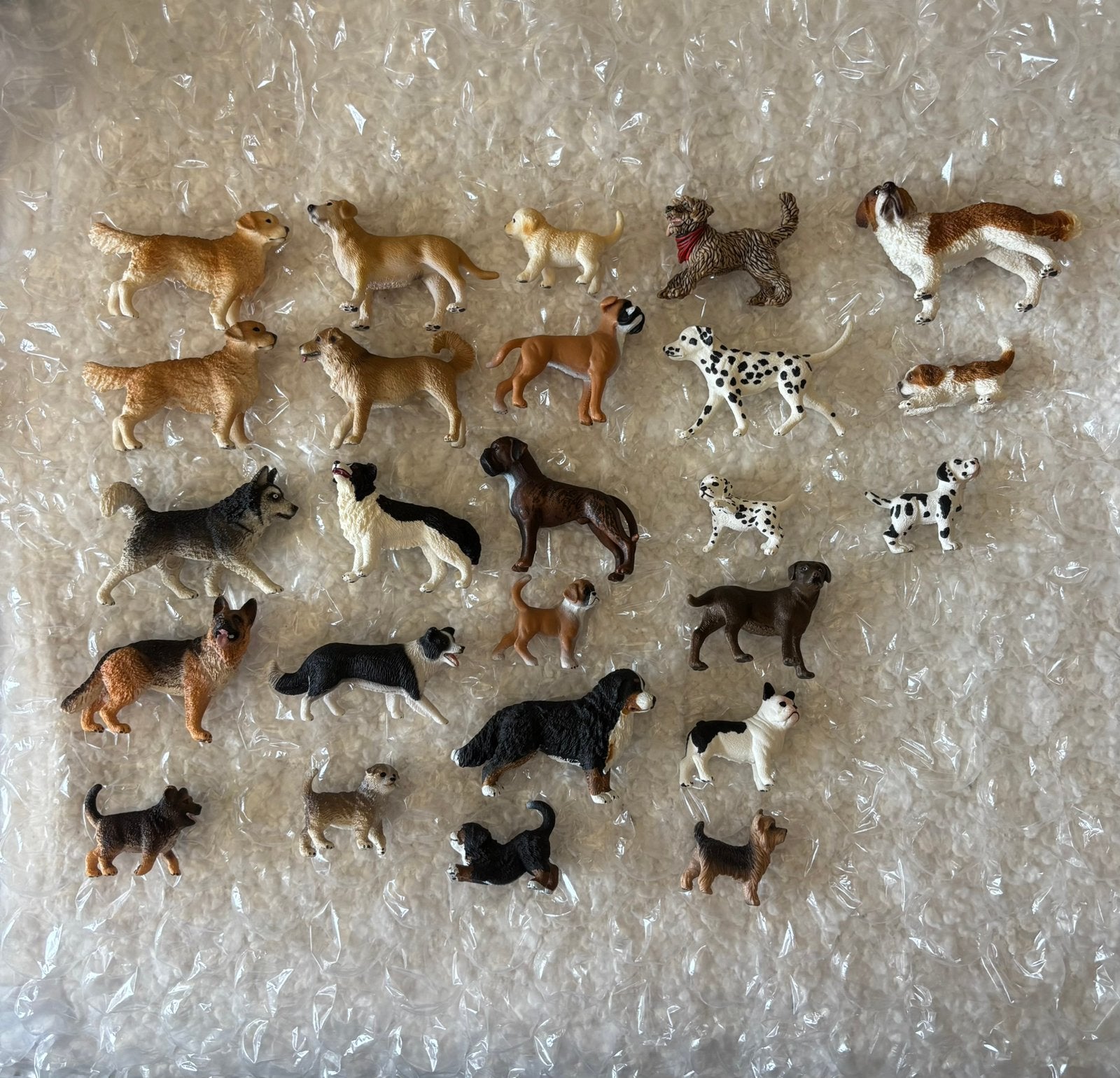 Schleich honden, Ophalen