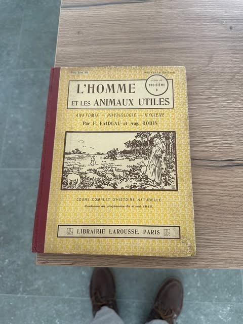 l'homme et les animaux utiles Larousse F. Faideau, Enlèvement ou Envoi, F. Faideau