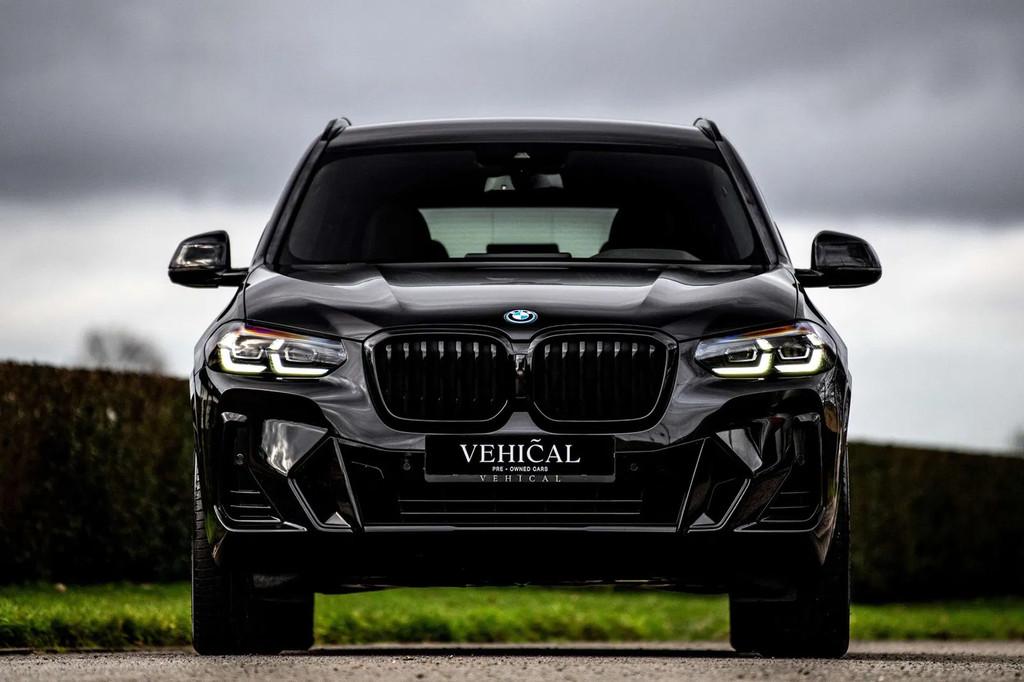 BMW X3 xDrive30e M SPORT FACELIFT | 360 CAMERA |LEDER, Auto's, Automaat, 4 cilinders, 2065 kg, Zwart
