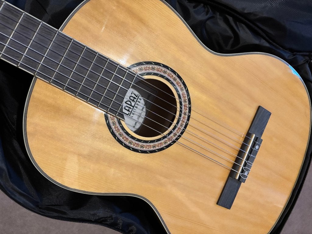 gitaar la paz + gitaarhoes, Muziek en Instrumenten, Ophalen, Nieuw, Klassieke of Spaanse gitaar, Met koffer