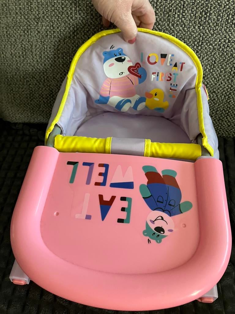 Chaise de table Baby Born Zapf Creation pour poupée 43 cm, Enlèvement ou Envoi, Comme neuf