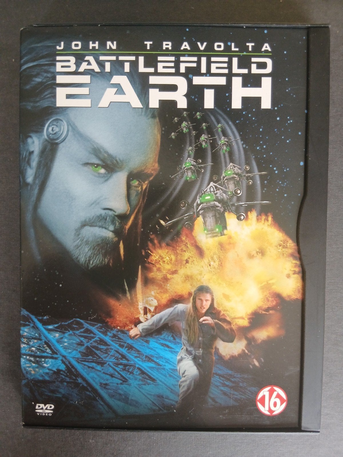 Battlefield Earth (2000) John Travolta, Forest Whitaker, CD & DVD, DVD | Science-Fiction & Fantasy, Enlèvement ou Envoi, Science-Fiction