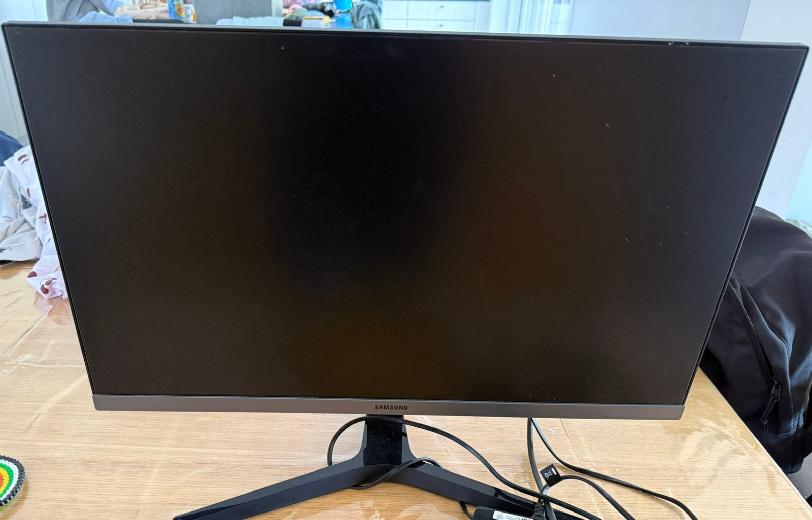 Samsung monitor, Ophalen, Zo goed als nieuw