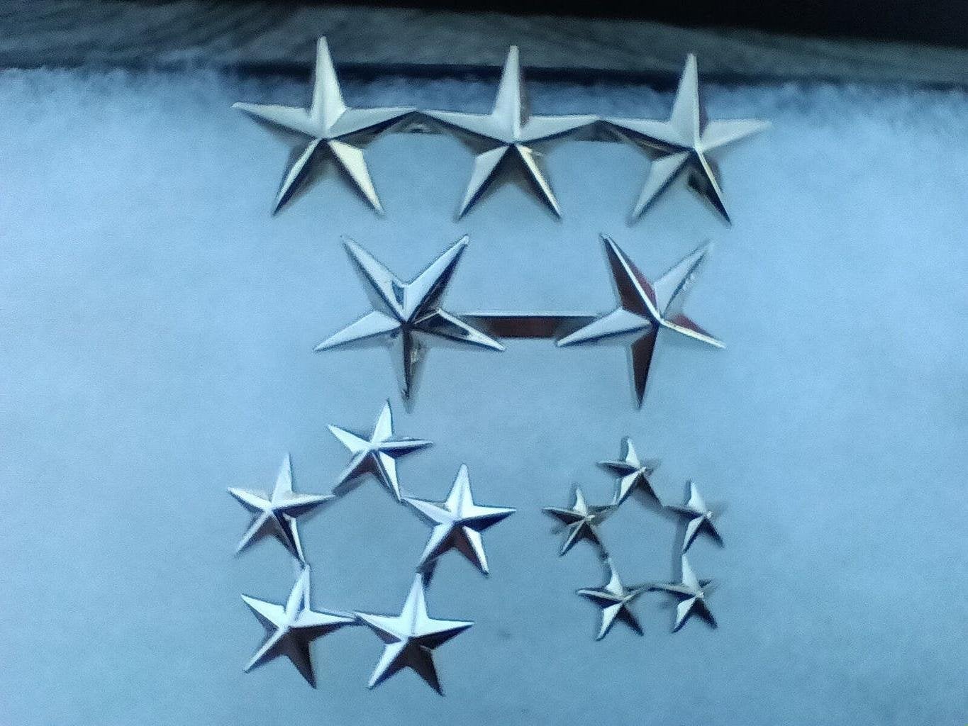 us ww2 lot general stars, Collections, Objets militaires | Seconde Guerre mondiale, Enlèvement ou Envoi