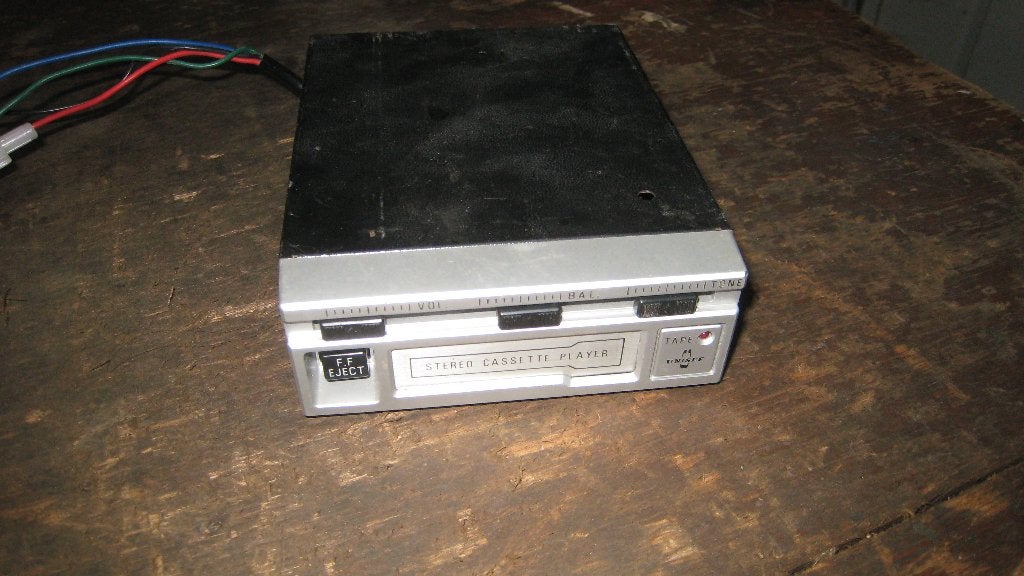 lecteur k7, Enlèvement, Utilisé