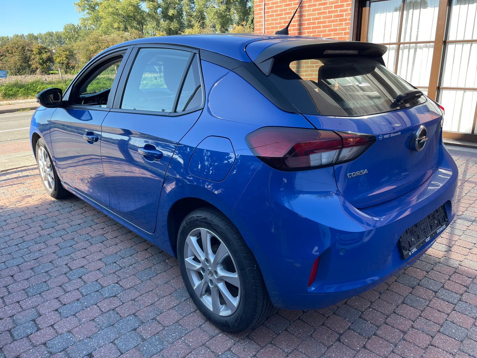 Opel Corsa 1.2 Benzine - GPS - AIRCO - PDC -2021, Auto's, Euro 6, 1199 cc, Blauw, Bedrijf
