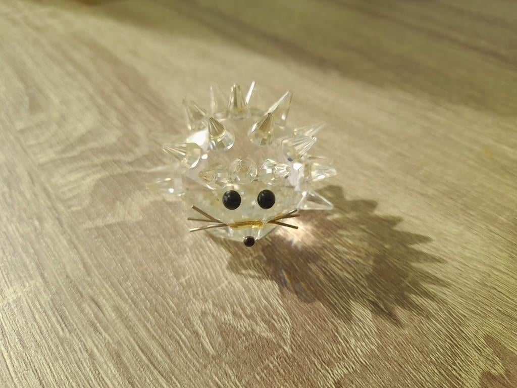 Swarovski kristal egel vintage figurine, Verzamelen, Ophalen of Verzenden, Nieuw, Figuurtje