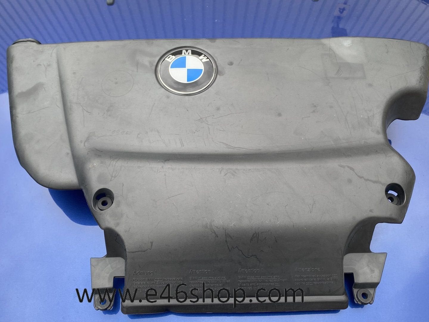 AFDEKPLAAT MOTOR BMW E46 DIESEL NIEUW OE 13717786529, -, -, Nieuw, Ophalen of Verzenden