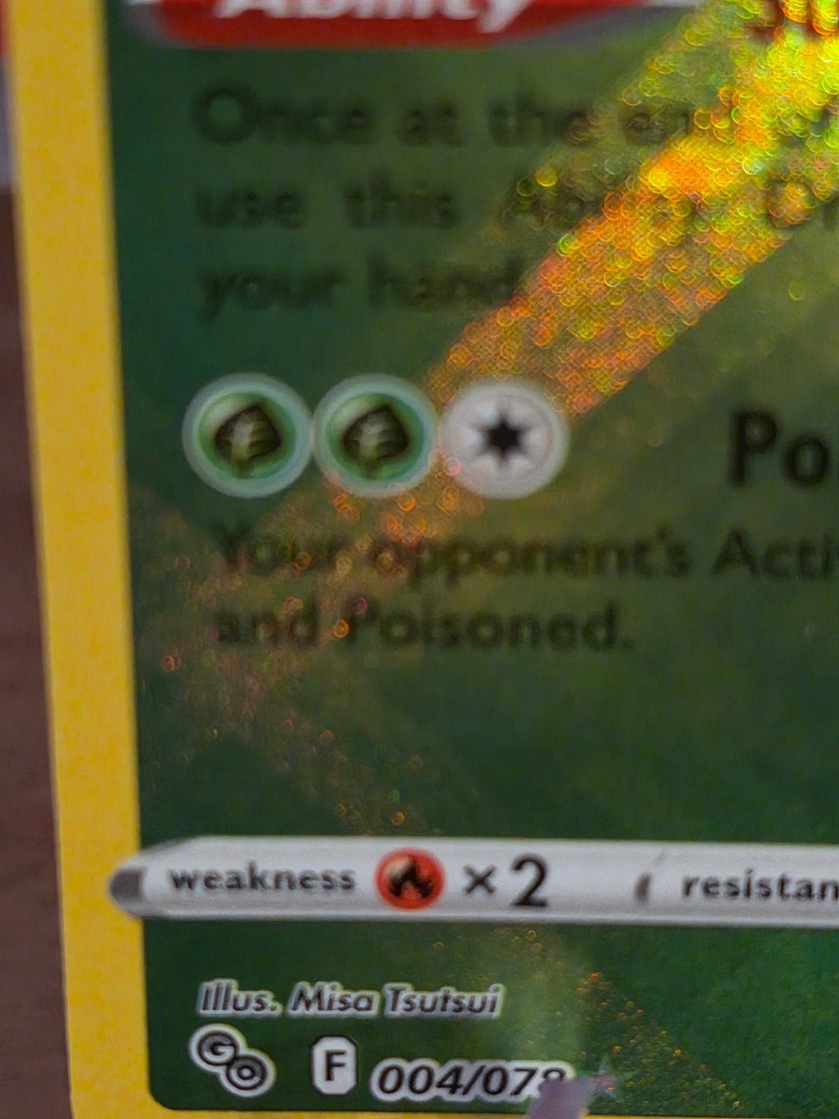 Radiant venusaur  pkmn Go, Ophalen of Verzenden, Zo goed als nieuw, Losse kaart, Foil