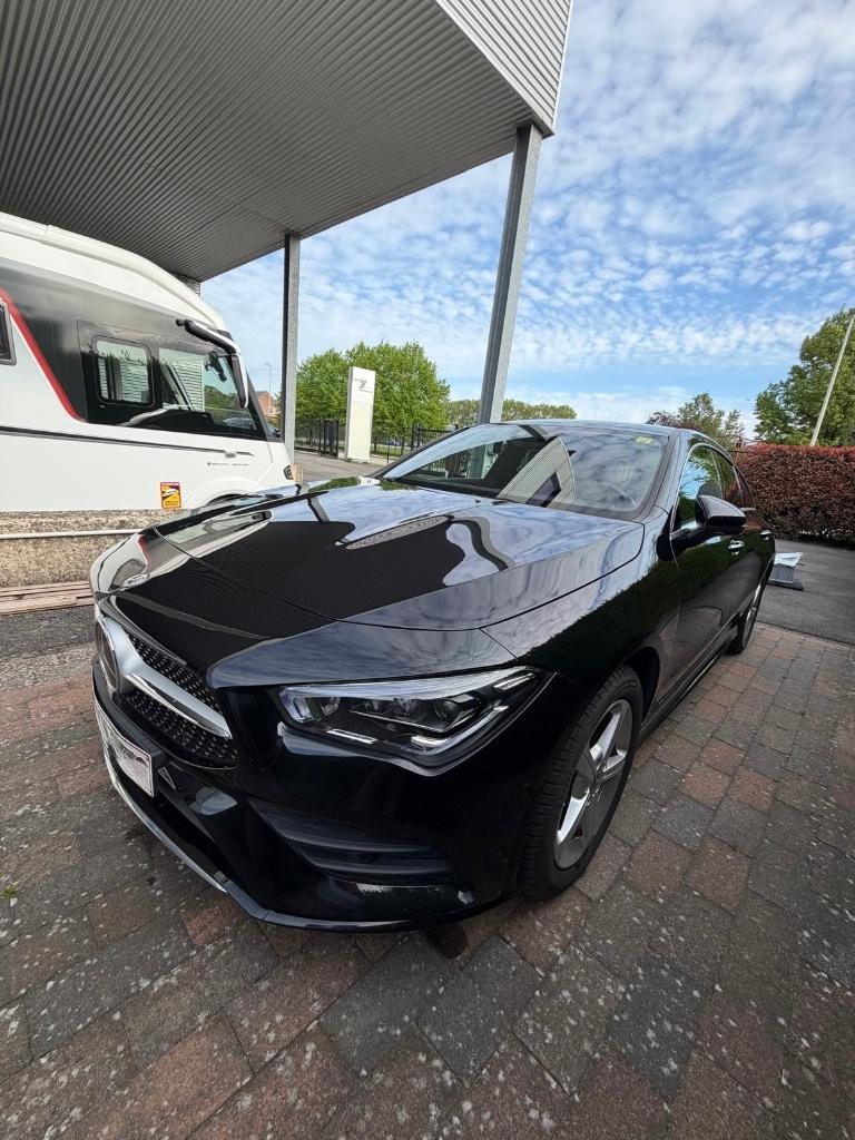 Mercedes CLA 250E SB AMG, CLA, Parkeerassistent, Zwart, 5 deurs