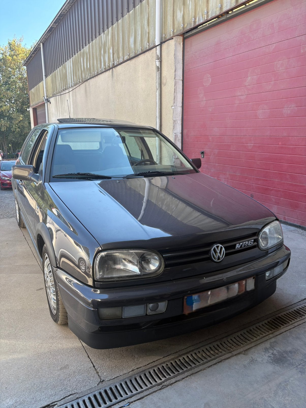 Golf 3 VR6., Auto's, Volkswagen, Handgeschakeld, 5 deurs, Zilver of Grijs, Elektrische ramen