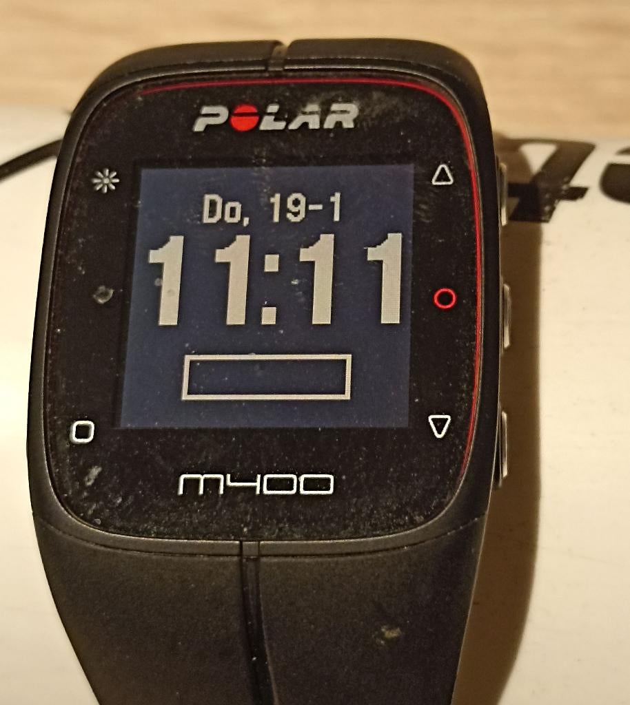 Polar sportuurwerk, Sport en Fitness, Ophalen of Verzenden, Gebruikt, Polar, Met borstriem