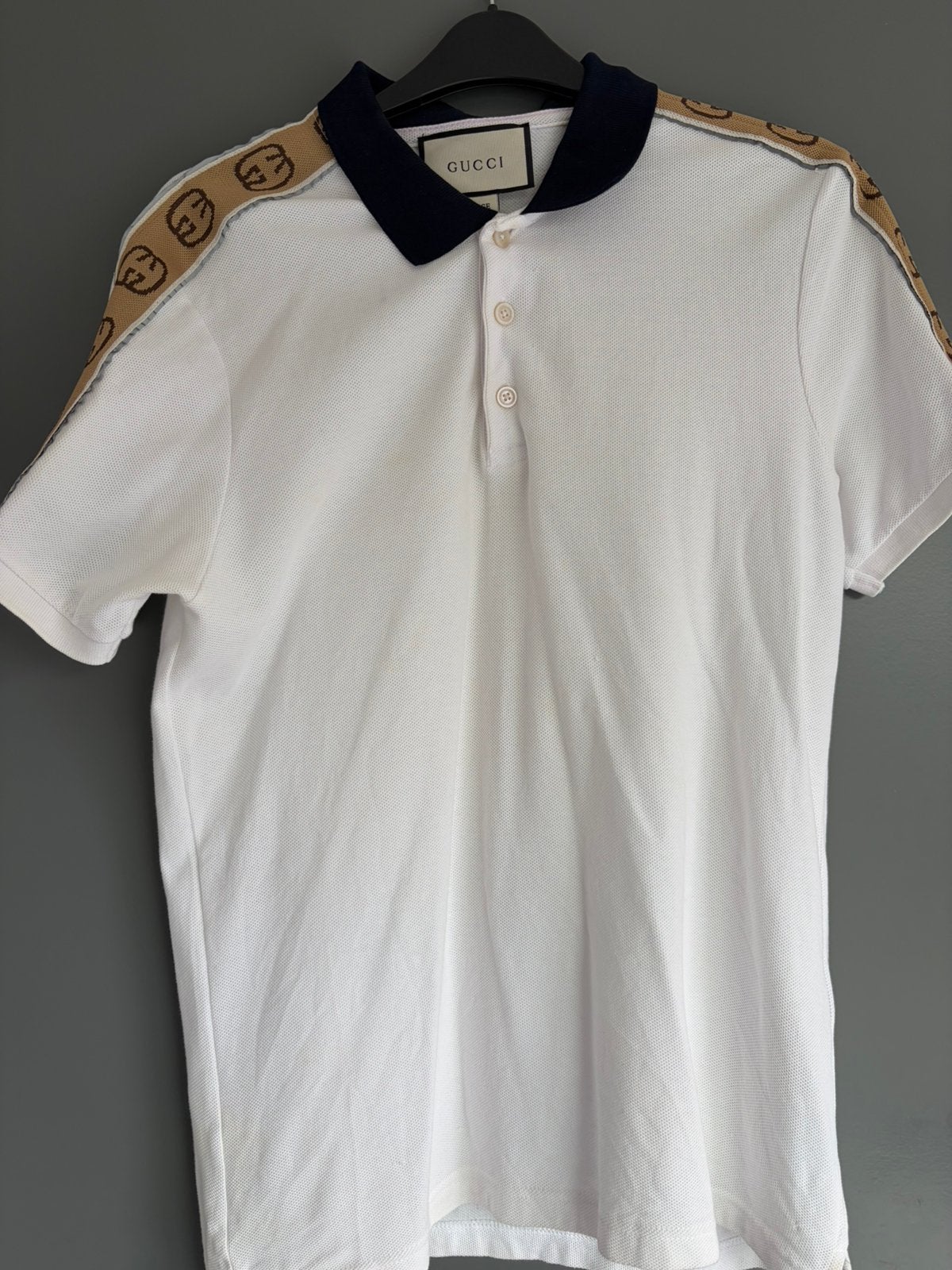 Gucci polo, Ophalen of Verzenden, Zo goed als nieuw, Maat 52/54 (L)