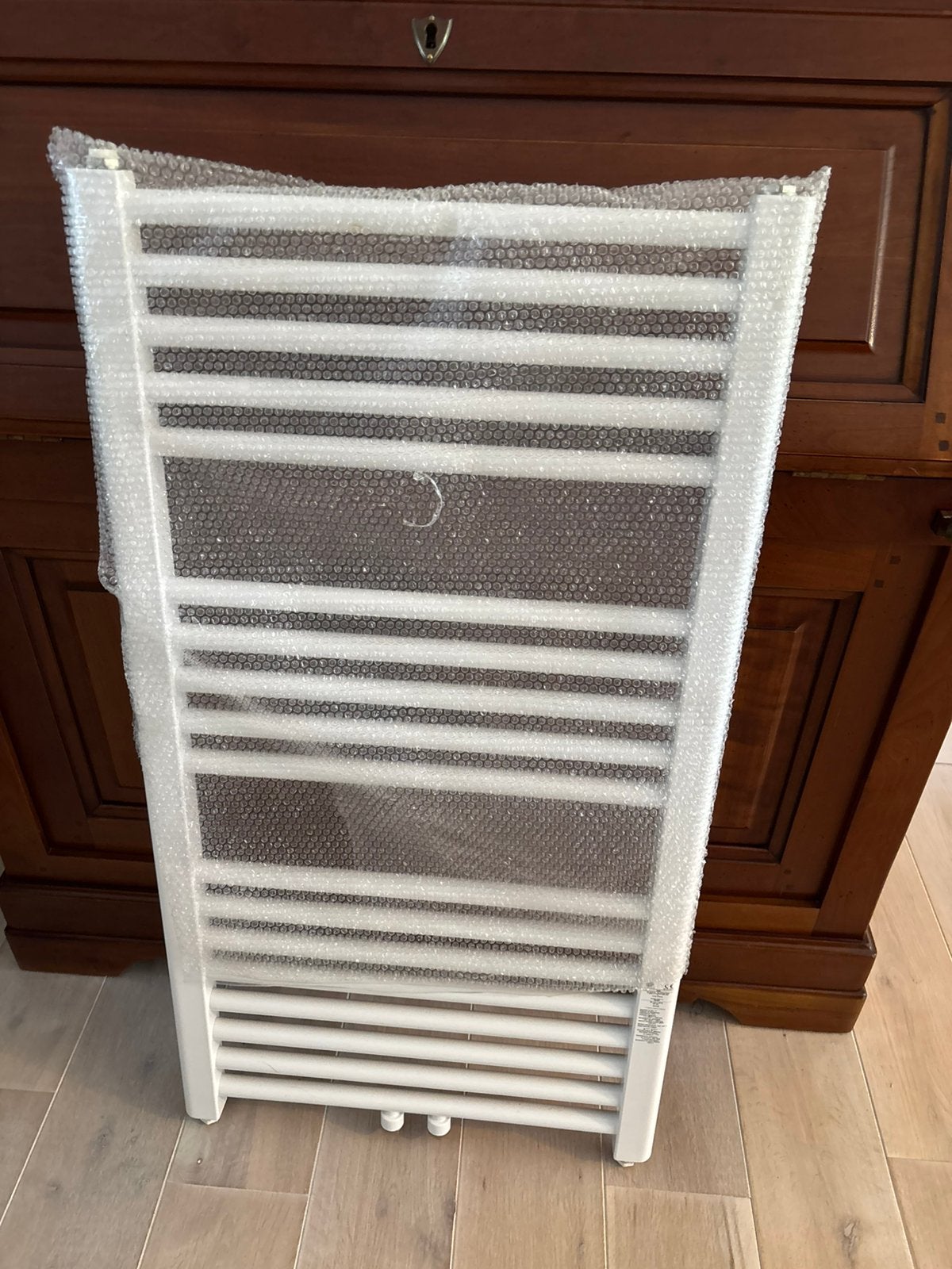 Verwarming/ handdoekdroger met gas, Ophalen
