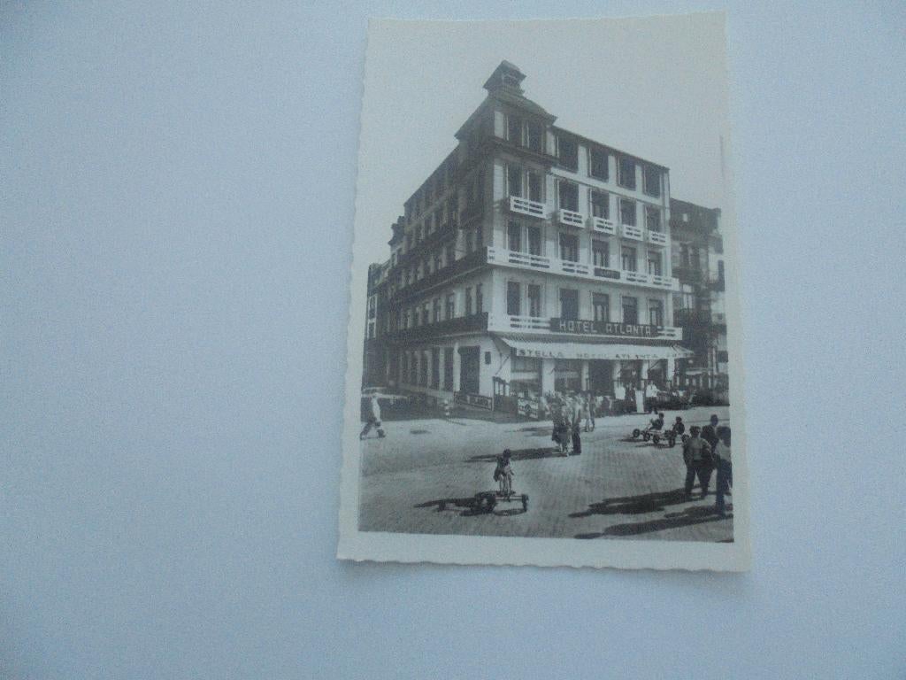 wenduine -hotel atlanta, Verzamelen, Postkaarten | België, Verzenden, 1940 tot 1960, Ongelopen, West-Vlaanderen