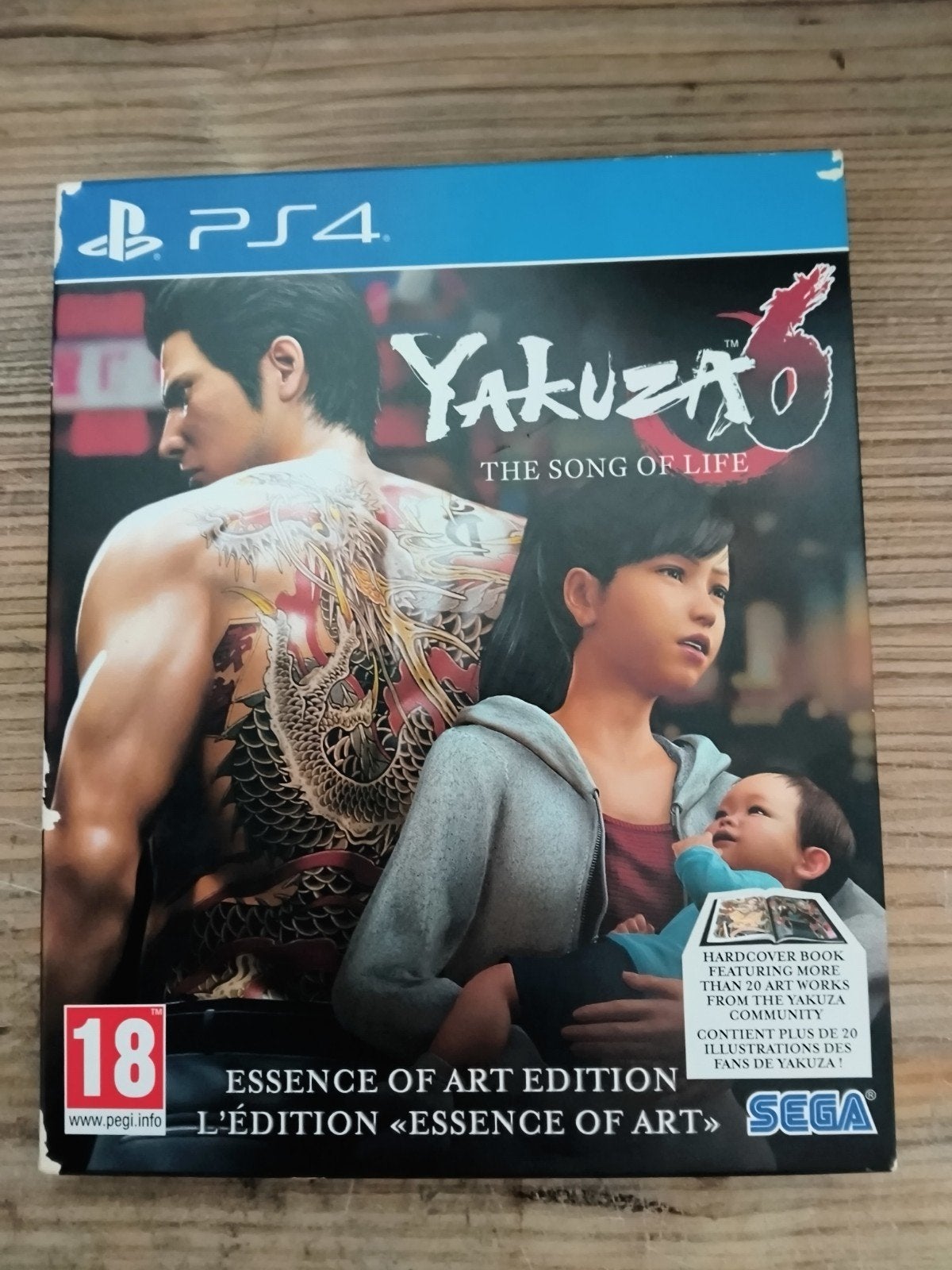 Yakuza 6 Le chant de la vie Édition Essence of Art - Ps4, Online, 2 joueurs, À partir de 18 ans, Combat