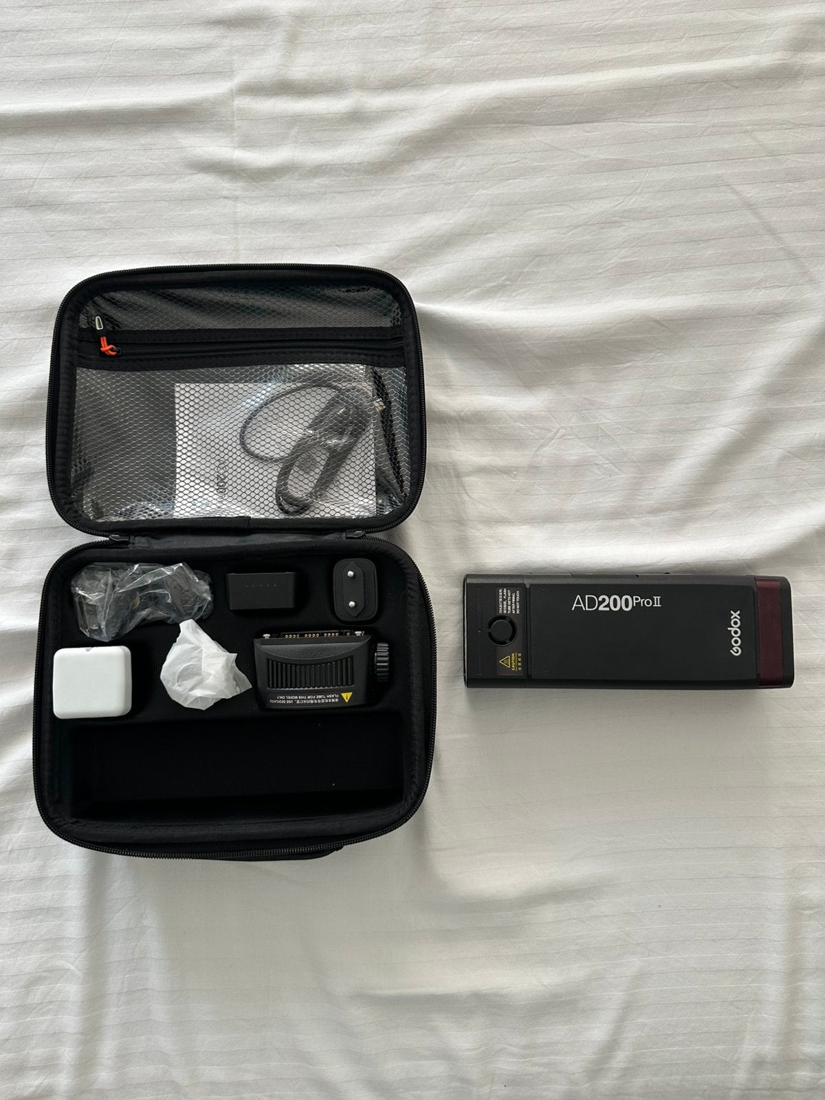 Godox AD200pro ii + Godox x3 s + support, Ophalen, 1980 tot heden, Flitser