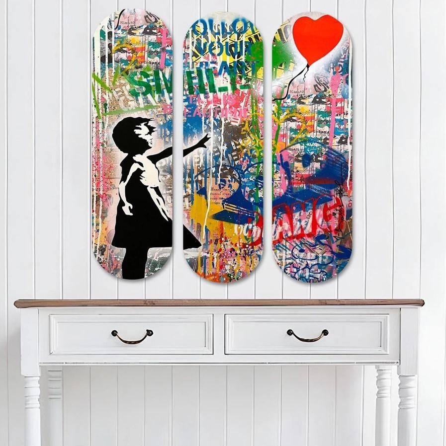 Banksy - Girl With a Balloon, Ophalen of Verzenden