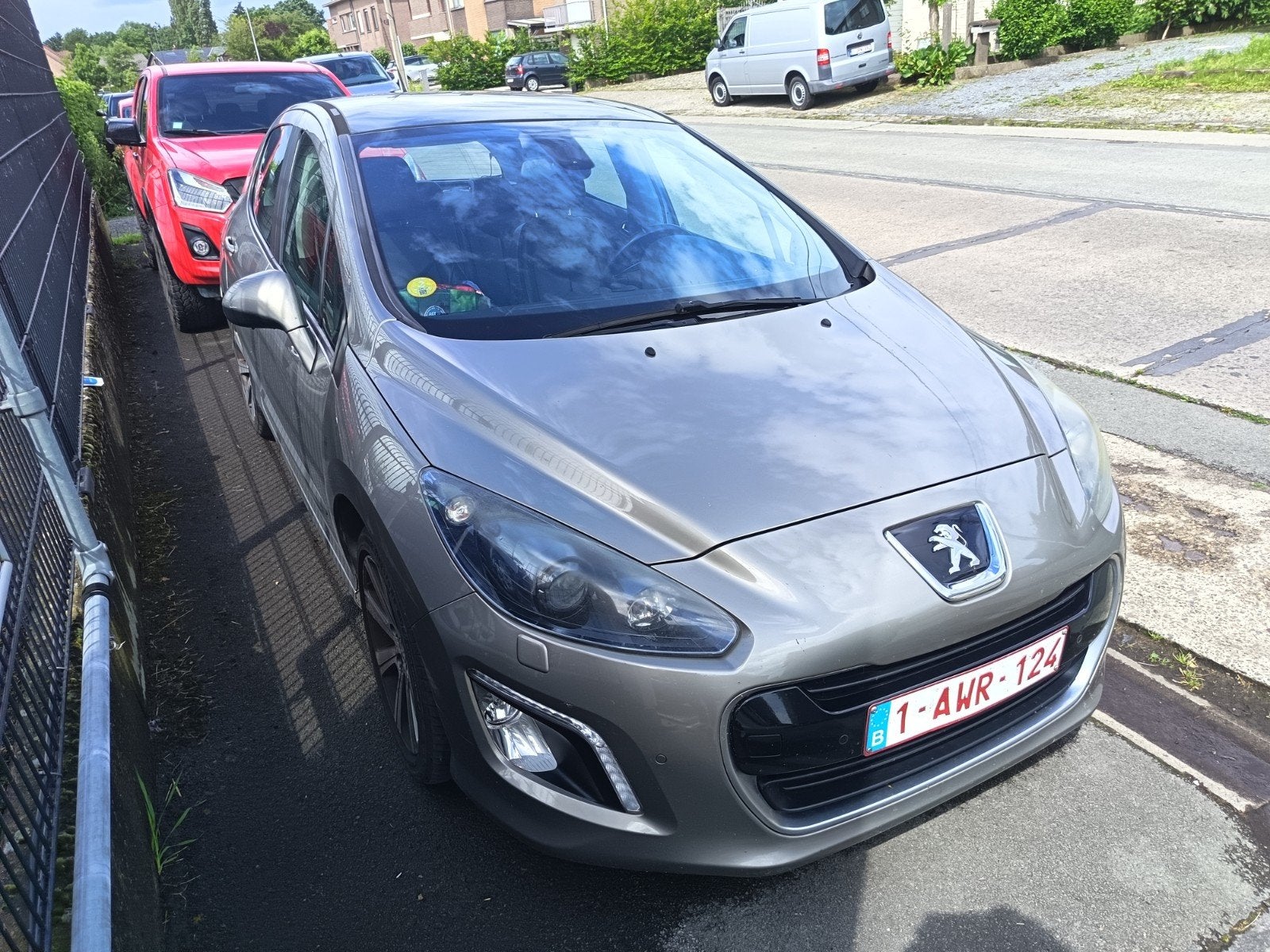 Peugeot 308 Allure 2.0 hdi 163 pk EGR foutcode, Auto's, Euro 5, Zwart, Bruin, 5 deurs