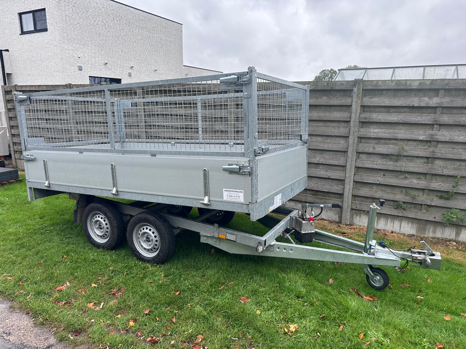 Bw kipper 750 kg als nieuw, Auto diversen, Ophalen, Zo goed als nieuw