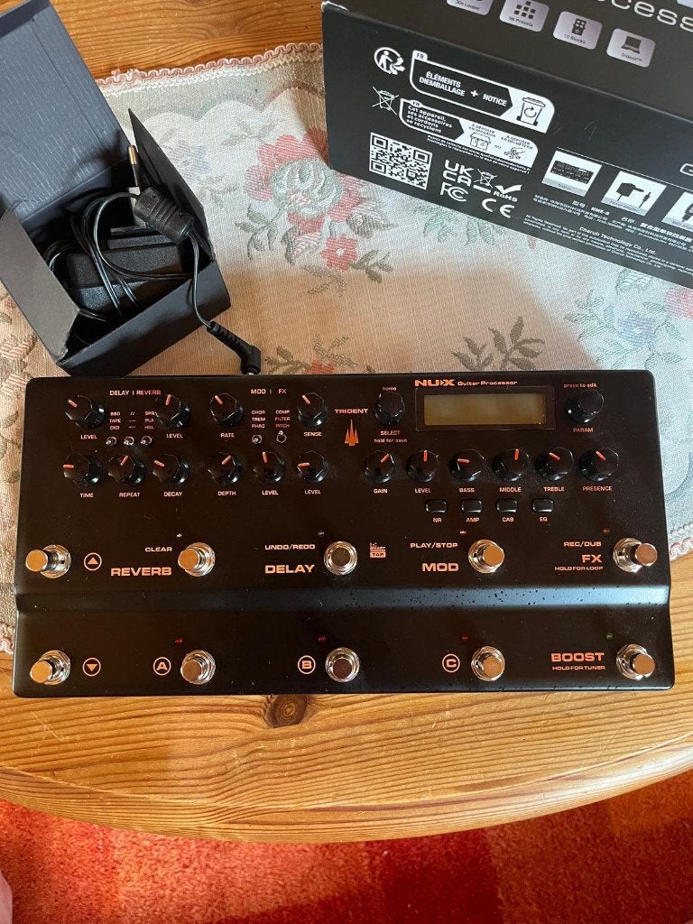 NuxTrident MME5, Muziek en Instrumenten, Effecten, Ophalen of Verzenden, Zo goed als nieuw, Chorus