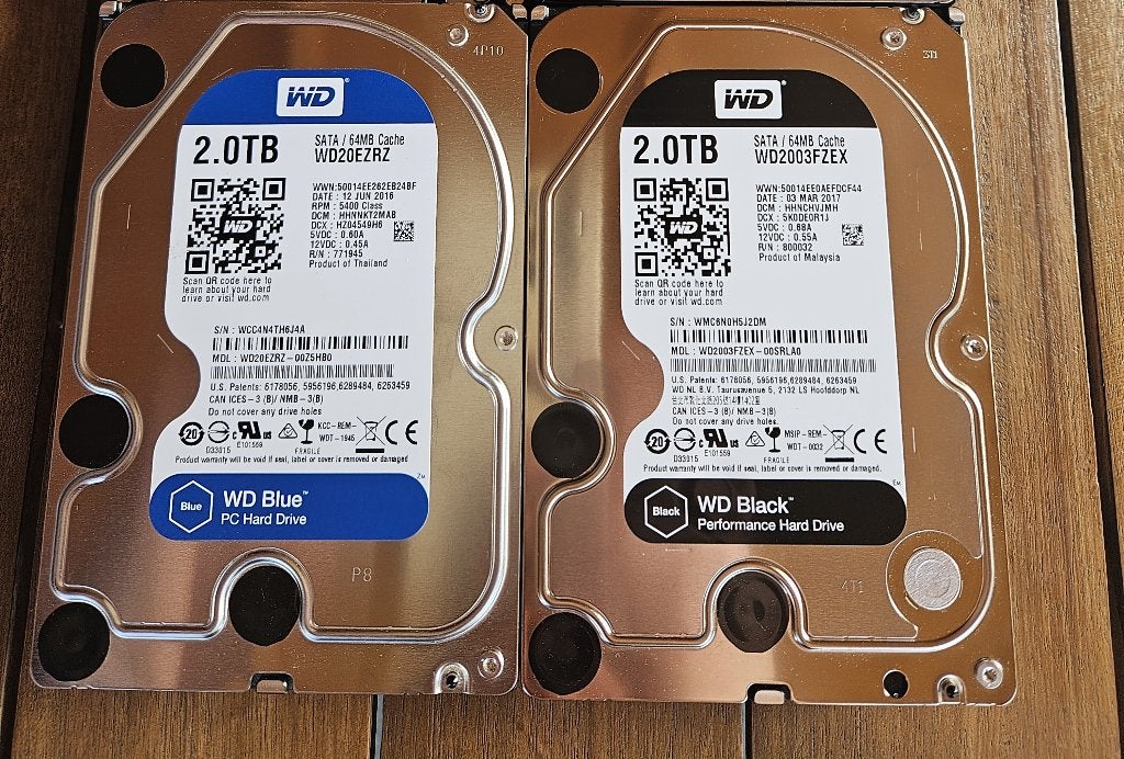 Meerdere Harde Schijven 3.5" (PC) Getest!, Computers en Software, Harde schijven, Intern, Gebruikt, 2TB, 1TB en 500GB, Ophalen of Verzenden